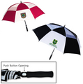 62" Auto-Open Golf Umbrella - Logo